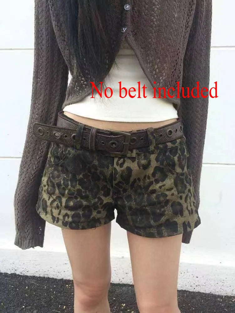 Y2k Low Rise Jean Shorts For Trendy Style