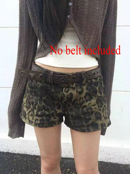 Y2k Low Rise Jean Shorts For Trendy Style